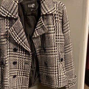 Rouge Black & White Work Jacket